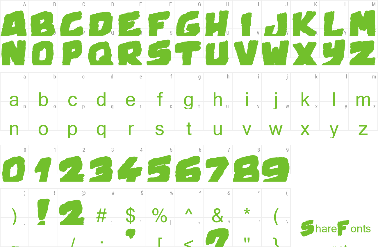 Font Swamp Black preview